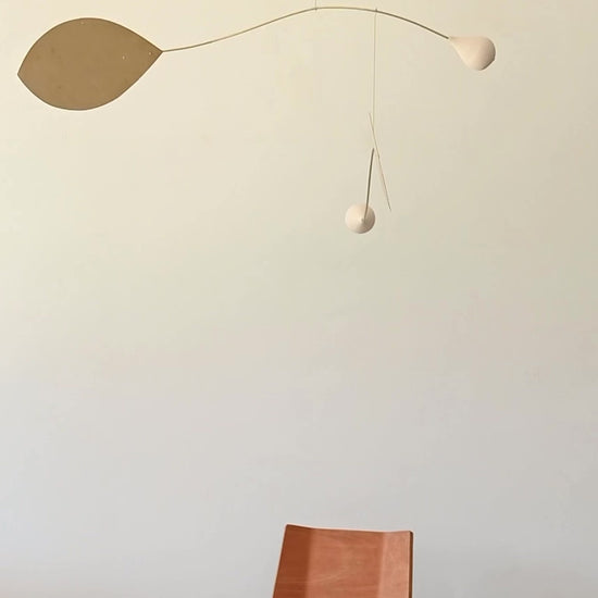 Kinetic sculpture in motion