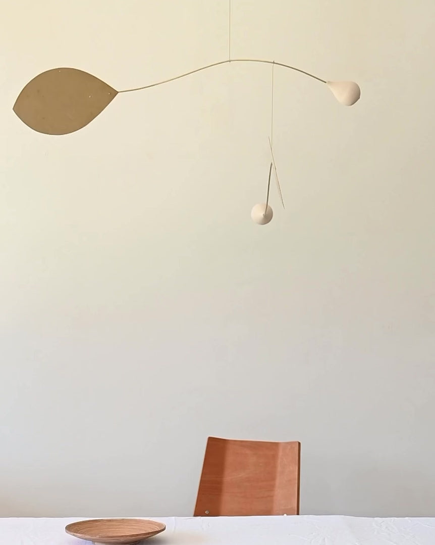 Kinetic sculpture in motion