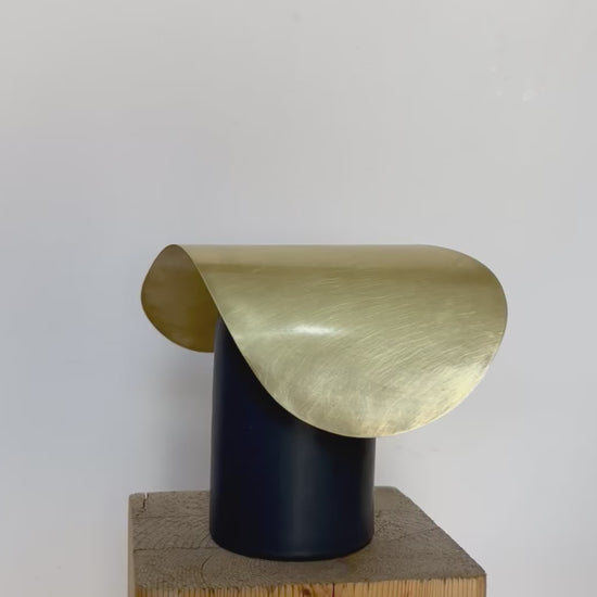 brass and ceramic sculpture